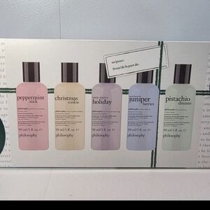 New Philosophy Holiday Shower Gel Gift Set 3oz